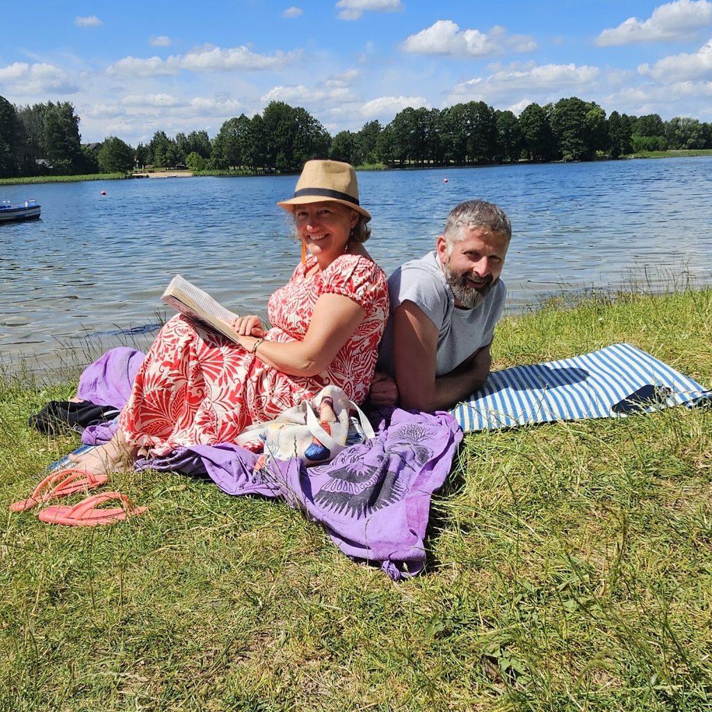 relaks nad jeziorem mazury ośrodek kalwa pasym plaża wypoczynek